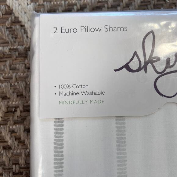 Sky Home Euro Sham Set - Picture 4 of 5